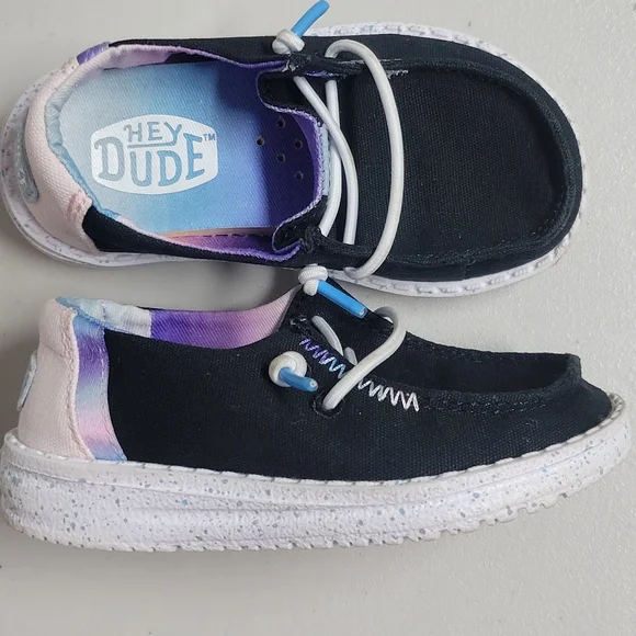 Hey Dude Wendy Color Fun Toddler Girl Size C7. - Picture 4 of 12